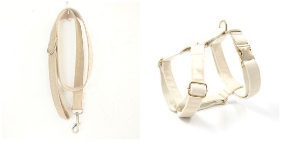Dog collar traction rope (Option: Set-L)