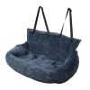 Booster Car Seat With Seatbelt, Washable & Comfy Pet Car Travel Bed, Clip-On Safety Leash - For Dog Owners - Suitable for Car Travel - Perfect Gift fo